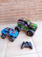New bright  Grave Digger +  jeep Baja met afstandsbediening, Ophalen, Gebruikt, Afstandsbediening