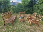 Retro Bamboe tuinset, Tuin en Terras, Tuinsets en Loungesets, Ophalen, Tuinset