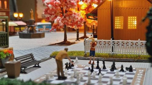 HO-diorama, Hobby en Vrije tijd, Modeltreinen | H0, Zo goed als nieuw, Overige typen, Ophalen