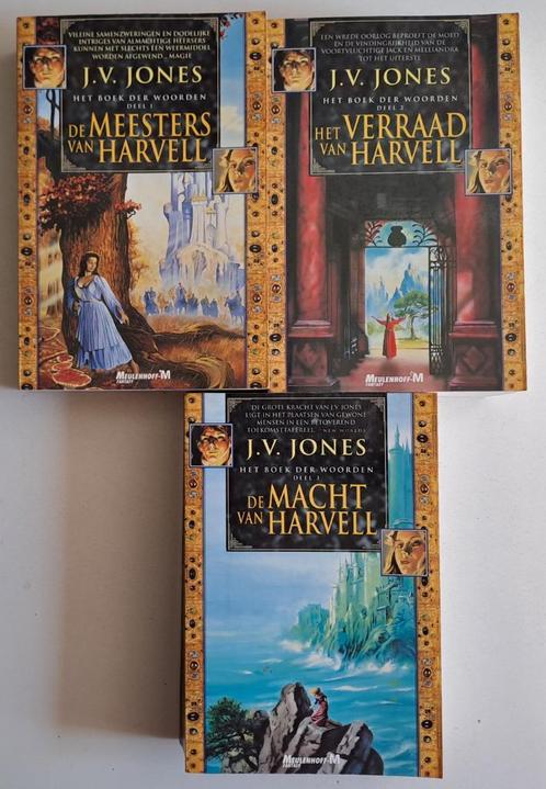 De Meesters van Harvell deel 1+2+3 – J.V. Jones, Boeken, Fantasy, Gelezen, Ophalen of Verzenden