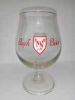 Vintage BUSH BEER staand glas, Verzamelen, Biermerken, Overige merken, Glas of Glazen, Ophalen of Verzenden, Zo goed als nieuw