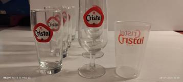 Cristal Alken glazen. 3 modellen. beschikbaar voor biedingen