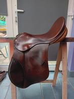 Bruin zadel sattelmacher F. Goertz, Dieren en Toebehoren, Paarden en Pony's | Zadels, Ophalen, Gebruikt