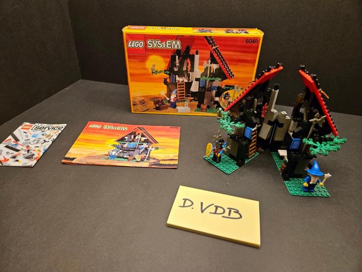 LEGO Castle 6048 Majisto's Magical Workshop MET DOOS TOPSTAA, Kinderen en Baby's, Speelgoed | Duplo en Lego, Zo goed als nieuw