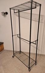 Penderie a roulettes 2 niveaux, Kleding | Dames, Kledingrekken, Ophalen, Zo goed als nieuw