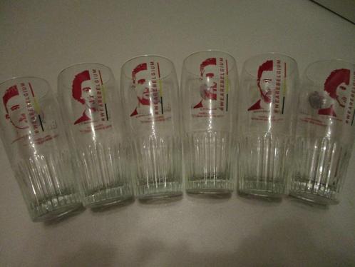 Verres à bière Jupiler, Verzamelen, Glas en Drinkglazen, Nieuw, Bierglas, Ophalen