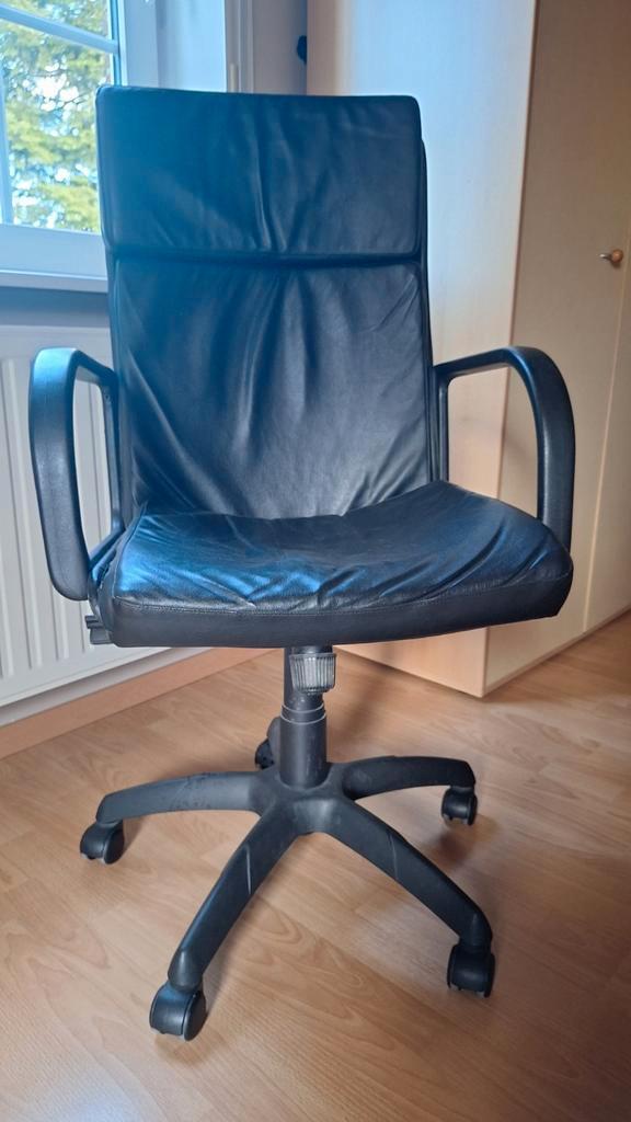 Bureaustoel, Maison & Meubles, Chaises de bureau, Utilisé, Chaise de bureau, Noir, Enlèvement