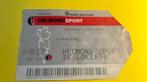 Ticket Helmond Sport Sk Lokeren 21/07/2007 vriendschappelijk, Verzenden