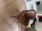Stoelen te koop, Overige materialen, Gebruikt, Bruin, Ophalen of Verzenden