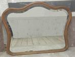 Ancien Miroir en bois au mercure, Enlèvement, Autres formes, 100 à 150 cm, Moins de 100 cm