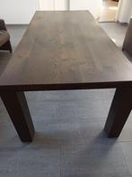 Te koop massief eiken tafel, Huis en Inrichting, Ophalen, Zo goed als nieuw