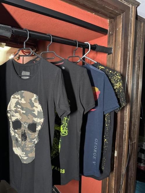 4 T-shirts XS/S ventiuno Paris en George V en mtx nieuw, Kleding | Heren, T-shirts, Nieuw, Maat 46 (S) of kleiner, Overige kleuren