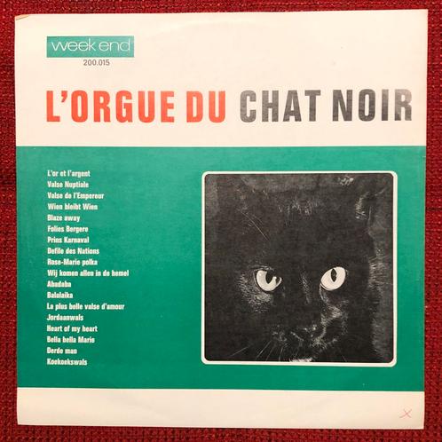 Vinyl LP L'Orgue Du Chat Noir / Orgel De Zwarte Kat Aalst, Cd's en Dvd's, Vinyl | Overige Vinyl, Zo goed als nieuw, Ophalen of Verzenden