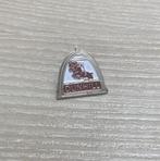 PIN - DUNHILL - PAARD - CHEVAL - HORSE, Collections, Envoi, Utilisé, Marque, Insigne ou Pin's
