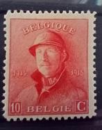 Albert 1 met helm 168., Postzegels en Munten, Postzegels | Europa | België, Ophalen of Verzenden
