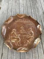 Assiette en cuivre - D 40 cm, Antiquités & Art, Antiquités | Bronze & Cuivre, Enlèvement, Cuivre