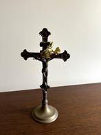 Koperen kruisbeeld, Antiek en Kunst, Antiek | Religieuze voorwerpen, Ophalen