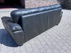 Canapé cuir noir 3 places faire offre, Huis en Inrichting, Driepersoons, Ophalen of Verzenden, Zo goed als nieuw, 200 tot 250 cm