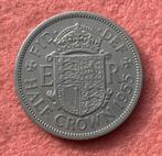 Half Crown 1955 Royaume-Uni Elizabeth II, Timbres & Monnaies, Monnaies | Europe | Monnaies non-euro, Enlèvement ou Envoi, Autres pays