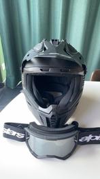 Motorhelm l52 + bril van alpinestars, Ophalen, Tweedehands, XL, Overige merken
