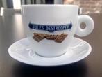 koffiekop + schoteltje Jules Destrooper, Ophalen of Verzenden, Zo goed als nieuw, Porselein, Kop en/of schotel