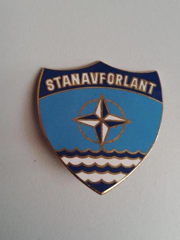 breloque FN ZM STANAVFORLANT, Envoi, Marine, Emblème ou Badge