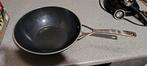 Wok demeyere 32 cm, Huis en Inrichting, Keuken | Potten en Pannen, Ophalen of Verzenden, Gebruikt, Wok