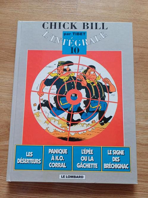 Bd intégrale Chick Bill 10 EO, Boeken, Stripverhalen, Zo goed als nieuw, Eén stripboek, Ophalen of Verzenden