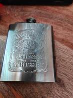 Jack Daniels - Flask - Metalen drinkfles 200ml Discontinued, Overige gebieden, Overige typen, Nieuw, Ophalen of Verzenden