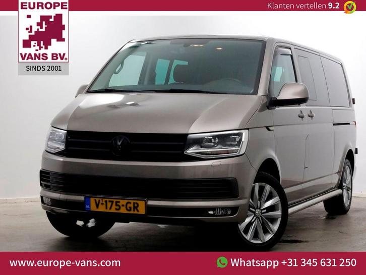 Volkswagen Transporter T6 2.0 TDI 150pk Lang D.C. Highline L, Auto's, Bestelwagens en Lichte vracht, Bedrijf, ABS, Adaptive Cruise Control