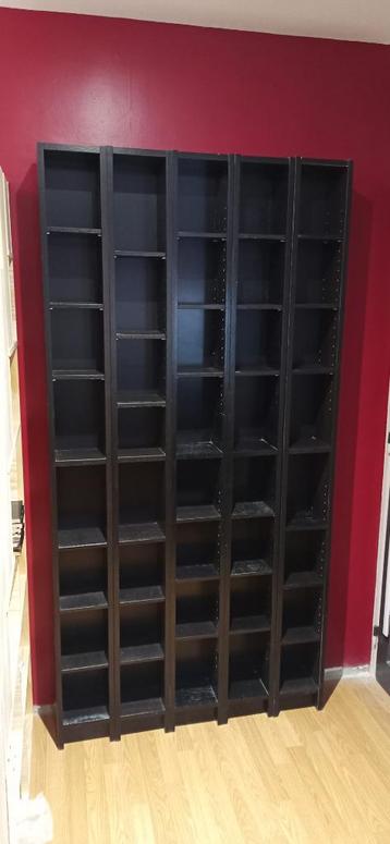 3 étagères IKEA Gnedby noires beschikbaar voor biedingen