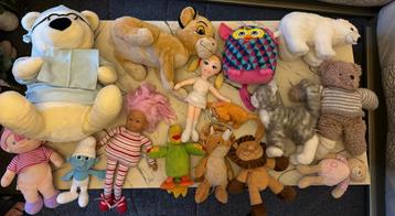 Lot de nounours joue, Kinderen en Baby's, Speelgoed | Knuffels en Pluche, Ophalen of Verzenden, Zo goed als nieuw