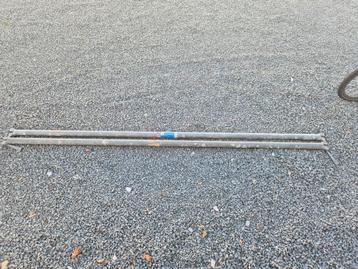 poutres en plettac/layher/scafom/afix 257 cm, 2 pièces, Enlèvement