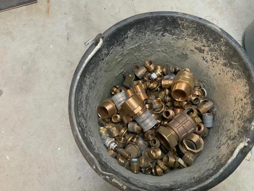 Koper stukken, Doe-het-zelf en Bouw, Sanitair, Gebruikt, Overige typen, Koper, Ophalen