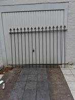 4 x 210cm = 8,40mt hekwerk in smeedwerk 150cm hoog vol ijzer, Tuin en Terras, Ophalen, Gebruikt, IJzer