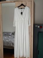 Lange witte jurk, Kleding | Dames, Gelegenheidskleding, Nieuw, Maat 42/44 (L), Ophalen of Verzenden, Wit
