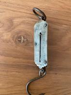 Stopbol, warmwaterkruik, trekweegschaal, strijkijzers, bel, Antiek en Kunst, Ophalen