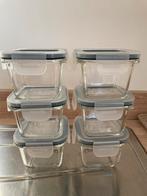 Bocaux de conservation 6 pièces - 180 ml - ikea, Enlèvement ou Envoi, Comme neuf, Verre, Autres types
