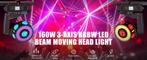 Nieuwe First Class 7 x 20W RGBW + RGB LASER Mini Ufo Movingh, Muziek en Instrumenten, Ophalen of Verzenden, Nieuw, Licht, Kleur