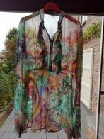 Zijden bloes, Kleding | Dames, Blouses en Tunieken, Ophalen, Zo goed als nieuw, Maat 42/44 (L)