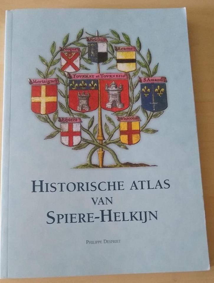 Historische Atlas van Spiere Helkijn - Philippe Despriet, Boeken, Geschiedenis | Stad en Regio, Zo goed als nieuw, Ophalen of Verzenden