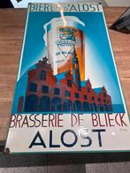 Emaille reclame Deblieck, Ophalen