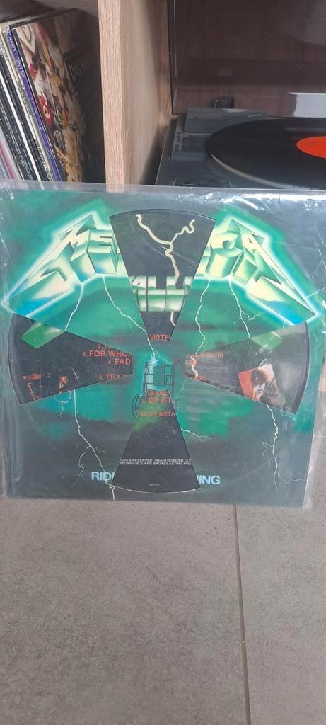Metallica Ride the lightning/ Sepultura chaos ad, Cd's en Dvd's, Vinyl | Hardrock en Metal, Zo goed als nieuw, Ophalen