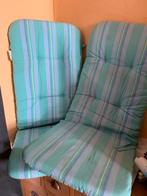 4 coussins pour meubles de jardin, Ophalen, Gebruikt