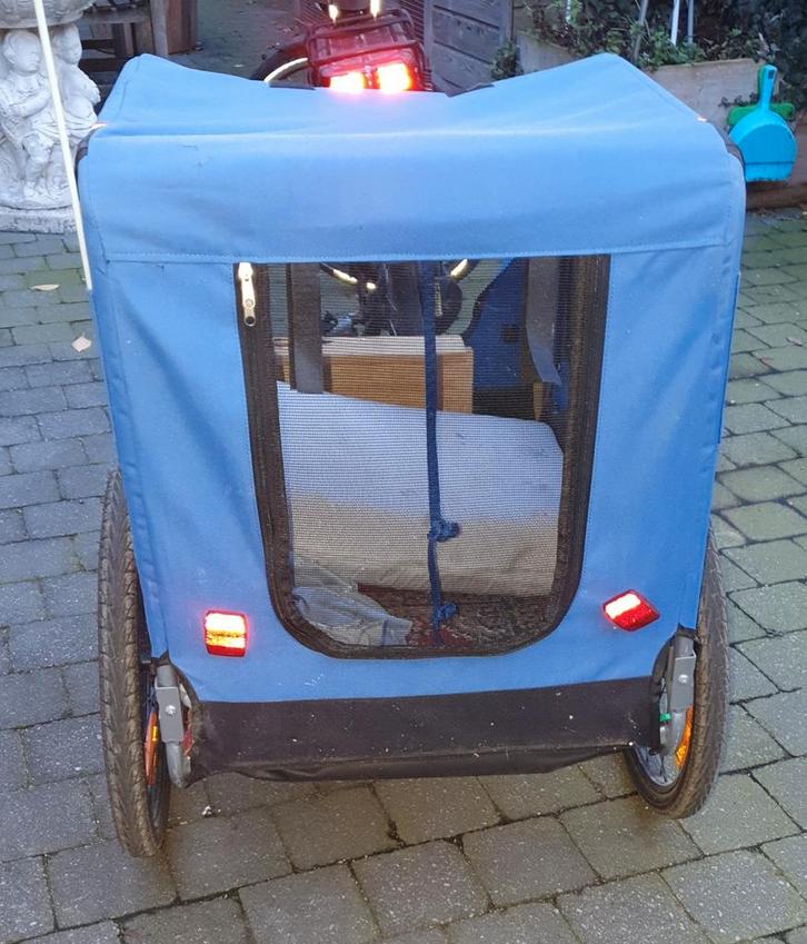 Remorque pour vélo pour chien, Animaux & Accessoires, Accessoires pour chiens, Utilisé, Enlèvement