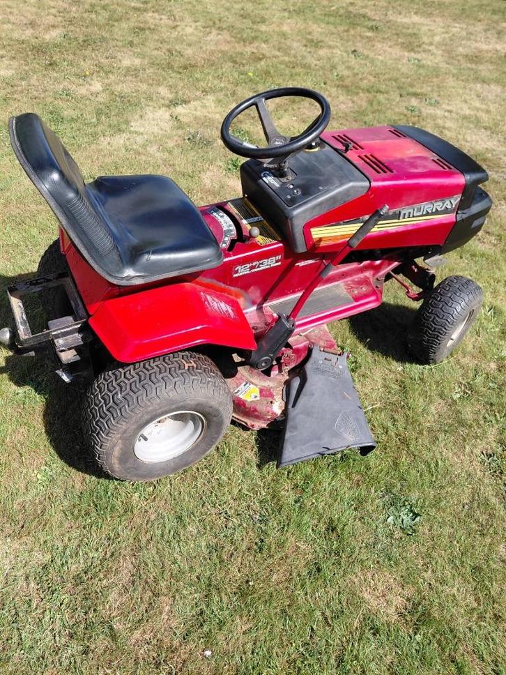 tracteur tondeuse, Tuin en Terras, Zitmaaiers, Gebruikt, Elektrische starter, Versnellingen, Ophalen