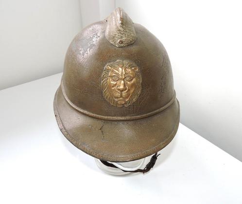 WWII 1915 ABBL CASQUE OFFICIER LEGER COMPLET, Collections, Objets militaires | Seconde Guerre mondiale, Enlèvement ou Envoi