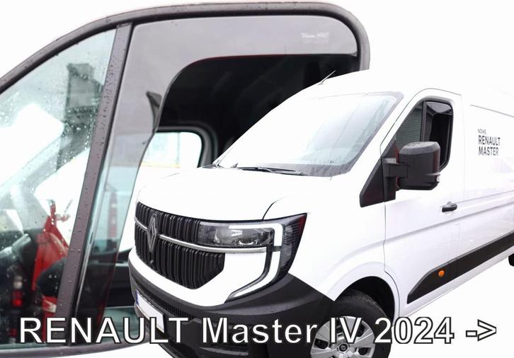Renault Master zijwindschermen raamspoilers donkere fenders, Auto-onderdelen, Ruiten en Toebehoren, Citroën, Ford, Mercedes-Benz
