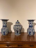 3 vazen Delfts by Boch, Antiek en Kunst, Ophalen