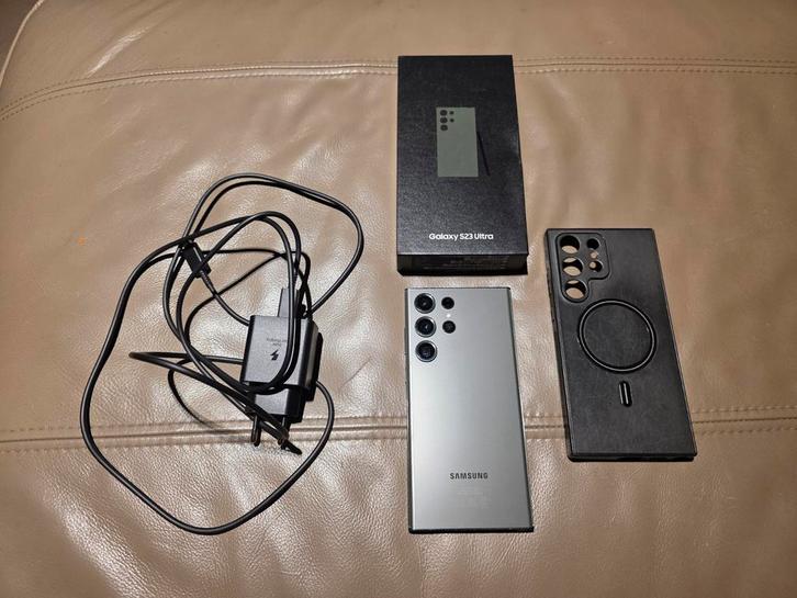 Samsung galaxy s 23 ultra 256 gb groen, Télécoms, Téléphonie mobile | Samsung, Comme neuf, Galaxy S23, 256 GB, Enlèvement